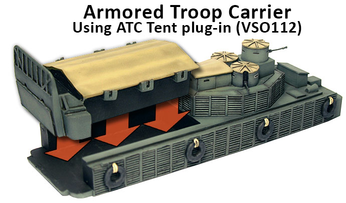 ATC with ATC Tent plug-in (VSO112)
